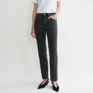 Like New Toteme Twisted Seam Jeans Grey